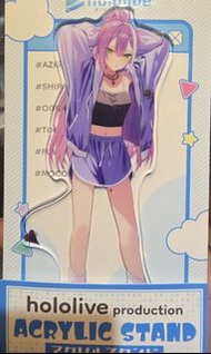 Hololive 常闇トワ 常闇永遠 Tokiyami Towa 運動立牌 hololive 虛擬主播 Vtuber 襟章 holo niji Vtuber goods 周邊 谷子 動漫 Good s