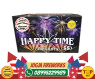 Kembang Api Cake 100 Shot 0.6" Happy Time s TOP 167