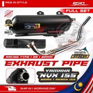 Exhaust Motorcyle Yamaha NVX155 V1 Ezkos Aerox NVX155 V1 V2 E4 Espada 28MM 32MM FREE SILENCER