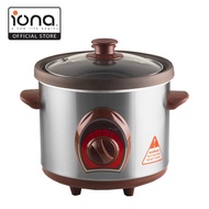 IONA 6L Purple Clay Auto Slow Cooker with Double Boiler - GLSC600