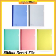 A4 Color Sliding Bar Report File | Report Cover File | 抽杆文件夹