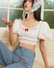 Kimber Top - เสื้อแขนตุ๊กตา (พร้อมส่ง)