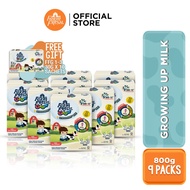 Farm Fresh Grow Powder 1-3 Years Old 800g x 9 Packs + [FREE]  Farm Fresh Grow Powder 1-3 Years Old 3