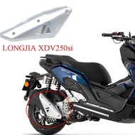 Brand new suitable for LONGJIA XDV250si motorcycle exhaust pipe assembly shield suitable for LONGJIA