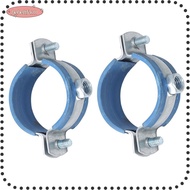 LIKE 1Pcs Round Hose Clamp, Pipe Fitting Expansion Screw Suspension Pipe Holder,  Nut Hoop PPR/PVC 2
