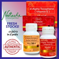 Myra E Ultimate Myra 400-E Myra 300-E Vitamin E Astaxanthin Lycopene by Natasha co-brands