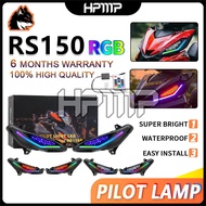 RS150 Mata Gaban RGB Light Pilot Lamp RS 150 V1 V2 V3 Signal Light Lampu Dada Lampu Gaban Remote Con