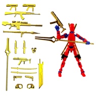 3D Printed Mannequin Dummy 13 Bloody Warrior Series Toys Action Figures Multi-Jointed Movable Shapes