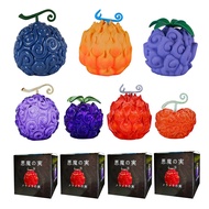 Anime ONE PIECE Devil Fruit Action Figure Nika Gum-Gum Fruit Figures Koleksi Hiasan Buah Terkutuk Ap