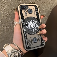 Plating Metal IMD Case For OPPO A3S A12E Phone Cases Casing Solid Color Silicone Cover 7038 CY
