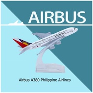 16cm Aircraft Model Children's Boutique Toy Philippine Airbus 380, Boeing 747, Western Cebu, AirAsia