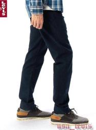 【起毛保暖28-38腰】美國 日本版LEVIS 511 Moleskin 深藍彈性修身窄管麂皮質感牛仔褲休閒褲工作長褲
