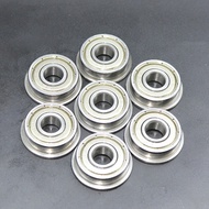 10PCS F683 to F688 Flange Bearing F608 F683 F684 F685  F686 F687 F688  F693 F694 F695 F696 F698 ZZ 2