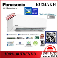 Panasonic [2.5HP] X-Deluxe R32 Aero Series Air Conditioner CS-KU24AKH-1, CS-KU24AKH, (AirCond,Air Co