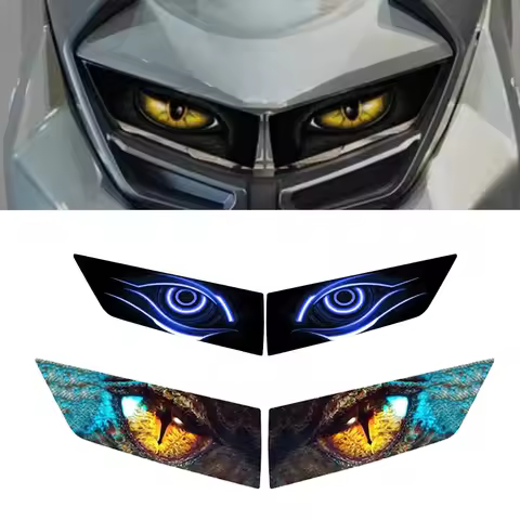 Motorcycle Headlight Sticker Fit For C400GT c400gt C 400gt 2025 Decals Head Light Pegatinas 3D Guard