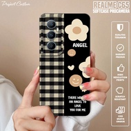 Softcase Realme C65hp - Realme C65 Case (FLOWER) Silicone Realme C65hp - Casing Realme C65hp - Casin