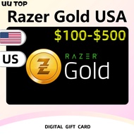 Razer Gold PIN USA Gift Card⚡United States USD 100/150/200/300/400/500 E-GiftCard⚡UU TOP [24/7 Chatr