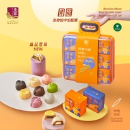 壹家团圆迷你馅中馅配套 (8粒装) YI JIA Reunion Moon Mini Double Layer Mooncake Gift Set (8pcs x 65g)
