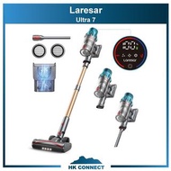 ＊順豐免運費の精選＊ 【國際電壓/無需變壓】 Laresar Ultra 7 無線吸塵器 550W/45000Pa 電池耐用！吸力超強！ <平行進口> 摺疊式吸塵器 觸控屏幕 運行時間長達 60分鐘 