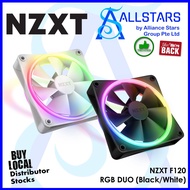 NZXT F120 RGB Duo (Black/White) 120mm Dual-Sided RGB Fan (RF-D12SF-B1/RF-D12SF-W1) (Warranty 2years with TechDynamic)
