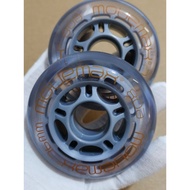 🔥Inline Skates Wheel Replacement roda inline skate racing inline skate wheels 76mm Land Ice Hockey S