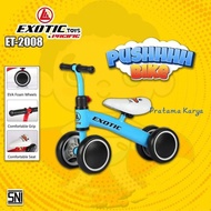 Promo Sepeda Anak Balance Bike Exotic Sepeda Anak Pemula Roda 4 Diskon