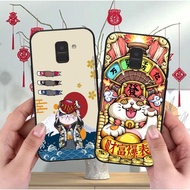 Samsung A8 2018 / A8 Plus / A8 + Case Set Of Lucky Fortune Cats