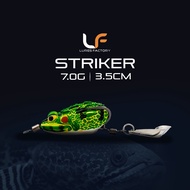 LURESFACTORY - STRIKER RUBBER FROG 35mm 7g SOFT FROG BLADE HARUAN TOPWATER