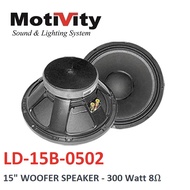 MOTIVITY 15" Woofer 300 watt 8 ohm - LD-15B-0502