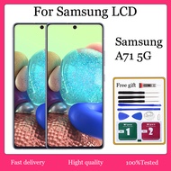 AMOLED LCD for Samsung Galaxy A71 5G / A716 LCD Display Touch Screen Digitizer Assembly Replacement