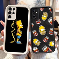 NA-74 S-Simpsons Shockproof Casing for Samsung A55 A54 M15 S25 S24 S21 FE Ultra