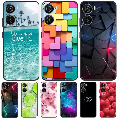 For ZTE Nubia Neo 5G Case Silicone Luxury Space Soft Bumper for ZTE Nubia Neo 5G Phone Cover TPU Fun