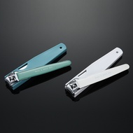 Colorful creative anti-skid practical nail clippers Household flat mouth children's nail enhancement tools Gift laser