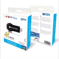 2025 NEW AnyCast M2 M4 M9 Plus, M100 (4K) ， 5G Wireless TV Dongle DLNA Airplay HDMI 1080P TV Stick