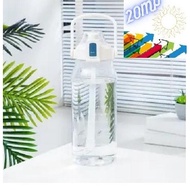 New Tritan Ataru Tritan Water Bottle Tall White 2 Ltr Drinking Bottle