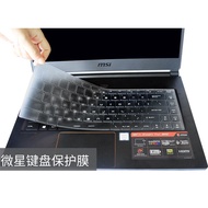 Tpu Laptop keyboard Cover Protector Skin For MSI GS65 GF63 8RD-001CN PS63 GF63 Thin 9SC-089CN GF63 Thin 10SCXR-871CN / 294CN GF63 Thin 10SCSR-870CN  S1 S1-03 PS63 Modern 8RC-010CN PS63 Modern 8RC-011CN modern 14 15.6 Inch Dustproof waterproof US Layout