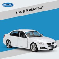 威利WELLY 1:24寶馬BMW三系轎車335i 合金汽車模型 收藏 禮品