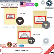 SRL110|30T/SRE|28T/SRL115/SRL 115 FI|34T<< YAGUSO SPROCKET CAM CAMSHAFT SPOKET TIMING GIGI GEAR SHAF
