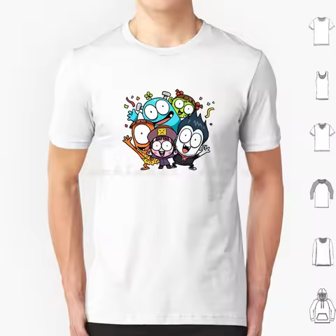 Generasi Z T Shirt 6xl Cotton Cool Tee Bajangmaling Spookiz Funny Halloween Spooky Life Spookiz Movi