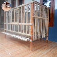 kandang ayam petelur Bambu Lipat Rakitan