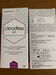 Cleadew GP 矯視鏡護理液不含藥丸