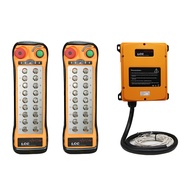 LCC Q1800 18 Buttons AC DC 12-24V 24-264V Single Speed Switches Crane Radio Remote Controller Crane 