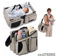寶寶行動眠床可折疊媽咪包大容量多功能外出背包便攜嬰兒床DELTABABY比利時af
