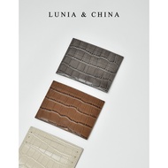 Korea Dongdaemun bucks & leather Thin Style 7 Card Slot Card Holder Genuine leather Driver's License