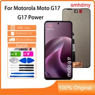 smhdmy For Motorola Moto G17 G17 Power LCD Display Touch Screen Replacement