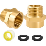 SDTC Tech 1/2 G (BSP) Female ke 1/2 NPT Male Adapter, BSP ke NPT Threaded Converter Connector, Indus