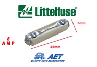 Littelfuse fuse Original GBC Style Ceramic Fuse 8 Amp Mercedes Benz BMW