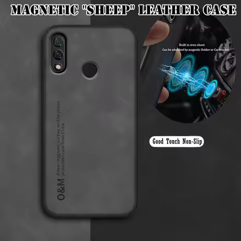 Luxury Magnetic Leather Phone Case For Honor 8X 9X Play 9 10 20 Lite 30 Pro 10i 30i Nova 3 3i 5T Bui