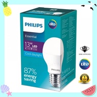Philips 9W/13W LED Light Bulb E27 (Daylight 6500k)