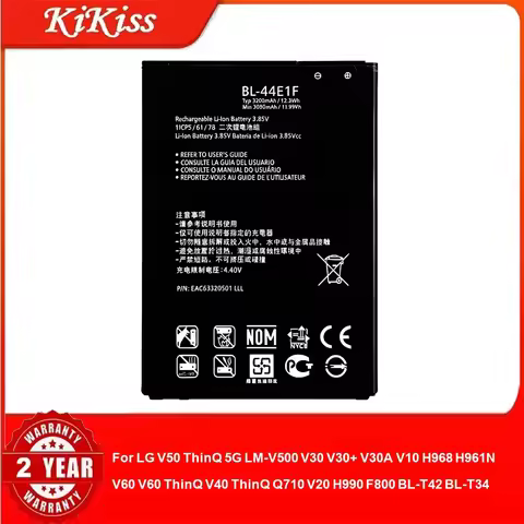 Battery For LG V50 ThinQ 5G LM-V500 V30 V30+ V30A V10 H968 H961N V60 V60 ThinQ V40 ThinQ Q710 V20 H9